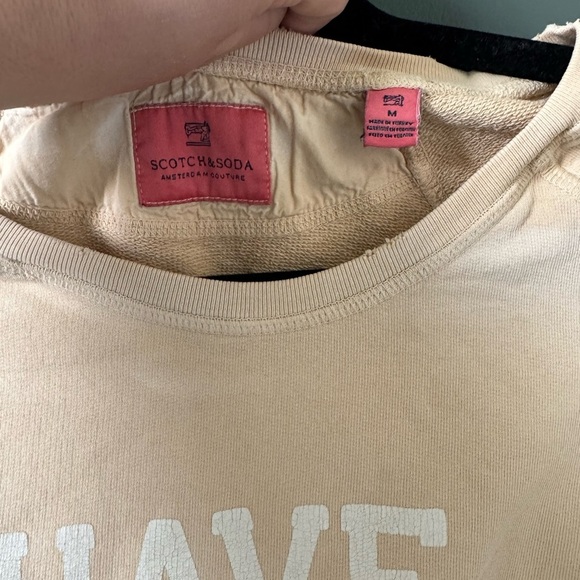 Scotch & Soda Have A Nice Day Crewneck Sweatshirt medium - Picture 4 of 5